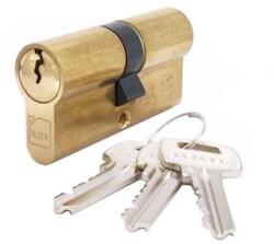 ELZETT 751 30/30mm zárbetét 3 kulccsal, réz (3286680)