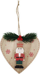  Fa akasztós szíven diótörő piros színben