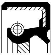 CORTECO Tesniaci krúżok kľukového hriadeľa CORTECO 19036721B (19036721B)