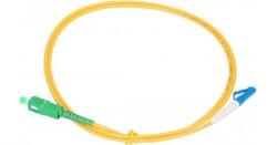 Extralink Patch Cord Extralink EX. 2756, SC/APC-LC/UPC, 1m, Yellow (EX.2756) - intend