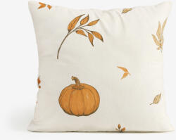 Goldea flanel párnahuzat - őszi tökök és levelek 40 x 40 cm