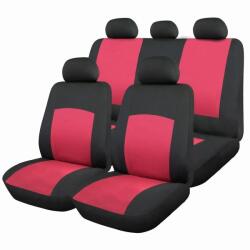 Ro Group Set Huse Scaune Auto pentru Nissan Note - RoGroup Oxford Rosu, 9 piese
