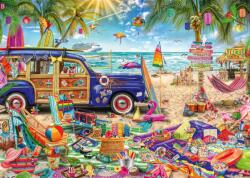 Schmidt Spiele - Puzzle O pauză însorită la malul mării - 1 000 piese Puzzle