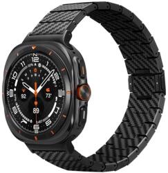 Pitaka Curea Pitaka din fibră de carbon, neagră - Galaxy Watch, Galaxy Watch Ultra (SAW2402)