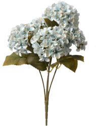 Clayre & Eef Buchet Hortensii artificiale albastre verzi 15x15x42 cm (6PL0306)