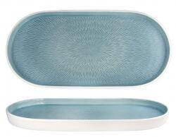 Horecano - Порцеланово плато овално 36x17xh2, 5см HELLA-LIGHT SUMMER BLUE-(HC-56565) (0156565)