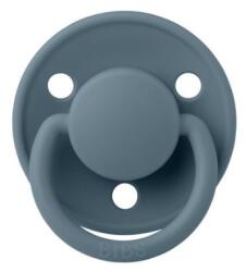 BIBS Suzeta din silicon cu tetina rotunda marime universala (0-3 ani) De Lux Petrol, 1 bucata, Bibs