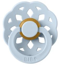 BIBS Suzeta din latex cu tetina rotunda pentru +6 luni Boheme Baby Blue, 1 bucata, Bibs