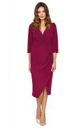 Kartes Moda rochie dama KM293-4 decolteu plic Claret 52