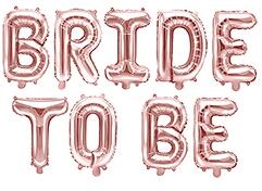 PartyDeco Фолиев балон - Bride to Be