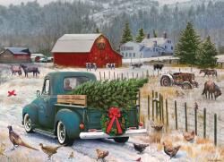 Cobble Hill - Puzzle Home for Christmas - 1 000 piese