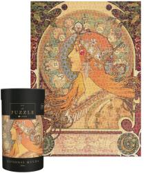 Interdruk - Puzzle Mucha: Zodiac ART - 1 000 piese