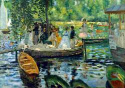 Bluebird Puzzle - Puzzle Renoir - La Grenouillère, 1869 - 1 000 piese
