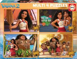 Educa - Puzzle 4v1 Vaiana 2 - 40 - 99 piese