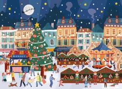 Interdruk - Puzzle Christmas: Christmas Market - 1 000 piese