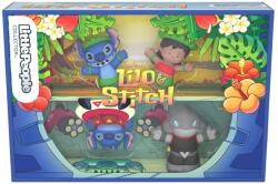 Mattel Fisher Price Little People Collector Disney Lilo si Stitch Set 4 Figurine (MTJFC77) - edanco Figurina