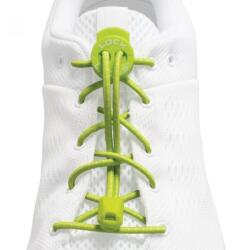LOCK LACES Шнурове за обувки, кисела зелена ябълка (LL5009)