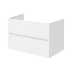 Fluminia Mobilier pentru lavoar pe blat 80 cm, alb lucios, Fluminia Genova (GENOVA82-BL-GW)