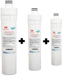 Valrom Pachet Cartus filtrant sedimente PP quick-change AQUA07000111005 Aquapur Valhoh Valrom (3x AQUA07000111005)