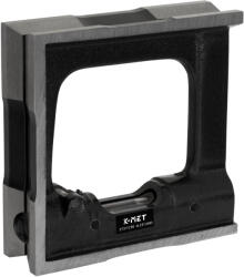 K-MET Nivela de precizie cu cadru 5737 K-MET 200mm, precizie 0, 2mm m, 2 bule de nivel, fonta (5080-02-200)