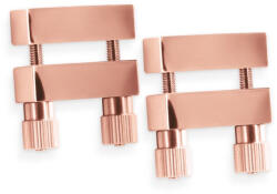 NS Toys Mellbimbócsipesz, NS Toys, Bound V1, 0-5 cm, 1 pár, rózsaarany, nikkelmentes, fém, állítható, erotikus stimulációhoz, BDSM élményekhez