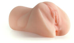 NS Novelties Műpunci, NS Toys, Barely Legal Jasmine, 16-20 cm, 8-10 cm átmérő, testszínű, realisztikus, vaginát formázó, bőrszerű TPE, vízálló