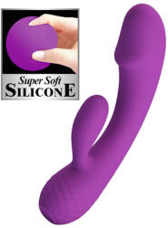 Pretty Love G-pont vibrátor, Pretty Love, Doreen, 16-20 cm (átmérő 3, 5-3, 9 cm), lila, 12 fokozat, kétmotoros, memória funkciós, szilikon, akkumulátoros