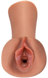 Pipedream - PDX Extreme Műpunci, Pipedream - PDX Extreme, Juicy Snatch, tan, vízálló, önsíkosító, TPR, 7-7, 9 cm átmérő