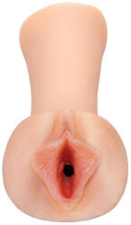 Pipedream - PDX Extreme Önsíkosító műpunci, Pipedream PDX Extreme, Wet Pussies Luscious Lips Light, 14 x 7, 5 cm, testszínű, vízálló, szűk stimuláló csatornával