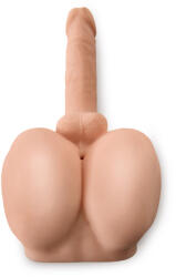 Pipedream - PDX Male Műpopsi maszturbátor, Pipedream PDX Male, Dirty Talk Interactive Bad Boy Light, 12 cm pénisz, testszínű, interaktív, vibrátoros, akkumulátoros