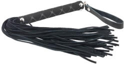 Rimba Korbács, Rimba, Whip, 35 cm, fekete, műbőr, BDSM és S/M szerepjátékokhoz, kezdőknek és haladóknak, könnyű használat, erotikus kiegészítő