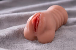 Mistress Vibrációs műpunci, Mistress, Ramar Masturbator, 16-20 cm, testszínű, akkumulátoros, vízálló, 3 sebesség, 7 vibrációs fokozat, TPR