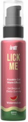 Intt Cosmetics Ízesített vízbázisú síkosító gél, Intt, Lick Me Watermelon, 50 ml, áttetsző, melegítő hatású, orálhoz ideális, görögdinnye ízű