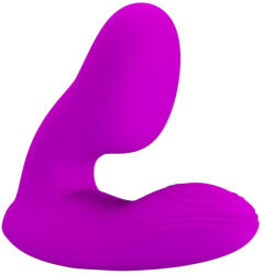 Pretty Love Multifunkcionális vibrátor, Pretty Love, Melvin, 2, 5-2, 9 cm átmérő, lila, 12-funkciós, csikló- és G-pontizgató, távirányítós, akkumulátoros