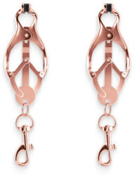 NS Toys Mellcsipesz, NS Toys, Bound C3, 11-15 cm, rózsaarany, fém, állítható, nikkelmentes, érzéki stimulációhoz, finoman szabályozható szorítás