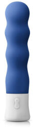 NS Novelties G-pont vibrátor, NS Toys, INYA Shake, 16-20 cm, kék, akkumulátoros, bőrbarát szilikon, buborékos felület, 8 rezgésmód és 8 sebesség, a két funkció külön szabályozható