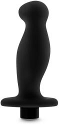 Blush Novelties Prosztata vibrátor, Blush, Anal Adventures Prostate Massager 02, 6-10 cm, fekete, akkumulátoros, szilikon, 5 rezgési mód és 5 sebesség, kezdőknek