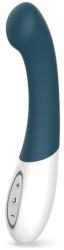 Loverzzz G-pont vibrátor, Loverzzz, Soon Dual Pleasure, 16-20 cm, kék, bőrbarát szilikon, akkumulátoros, vízálló, halk működésű, 5 sebesség, 7 mód