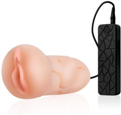 NMC Vibrátoros műpunci, NMC, Easy Job Samantha, 11-15 cm, többszínű, TPR, 10 funkciós, távirányítós, vibrátortojással, elemes (3xAAA)