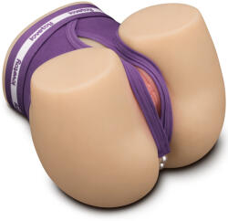 Lovetoy Dupla nyílású valósághű maszturbátor, Lovetoy, Streetgirl's Dual Motor Sensation Pulse, 10-11 cm, testszínű, TPE, kétmotoros, akkumulátoros