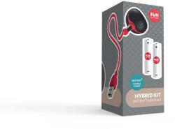 Loverzzz Akkumulátor és töltőkészlet, Loverzzz, Hybrid Kit, Fun Factory Battery+ készülékekhez, elemesből akkumulátorosra váltáshoz, akkumulátoros