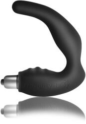 Rocks-Off Prosztata masszírozó, Rocks-Off, Naughty-Boy 7, 11-15 cm, fekete, szilikon, 7 funkciós, vibrátoros, elemes (1x AAA), kezdőknek is ideális