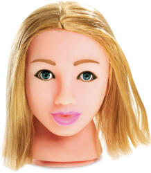 Pipedream - PDX Extreme Műszáj maszturbátor, Pipedream - PDX Extreme, Fuck My Face Mega, 3, 1 kg, szőke, valósághű, bőrszerű anyagból, tapadókorongos