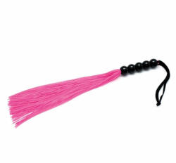 Rimba Szilikon korbács, Rimba, Whip, 36-40 cm, rózsaszín, rugalmas, strapabíró, könnyű, könnyen tisztítható, BDSM