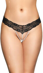 Softline Szexi tanga, Softline, G-String 2491, M/L, fekete, poliamid, szexi, minimal fazon, kényelmes viselet