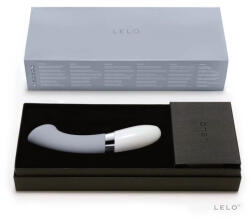 LELO G-pontos vibrátor, Lelo, Gigi 2, 16-20 cm, szürke, szilikon, akkumulátoros, 8 rezgési mód, állítható sebesség, halk, pulzáló, kissé ívelt