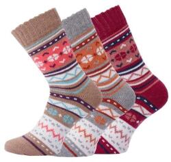 WiK Női zokni északi mintával WiK 37910 35-42