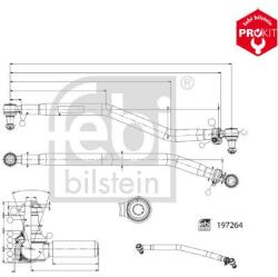 Febi Bilstein Bieleta, directie FEBI BILSTEIN ProKit 197264 (197264)