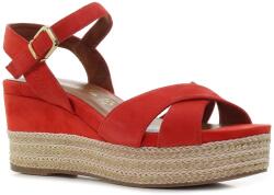 Tamaris narancs platformos női szandál Méret: 38