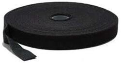 Roline Lindy kábelkötegelő szalag, vágható, tépőzáras, fekete 40582 (40582)